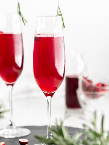 poinsettia cocktail recipe