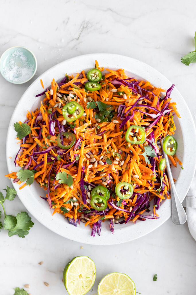 shredded carrot salad