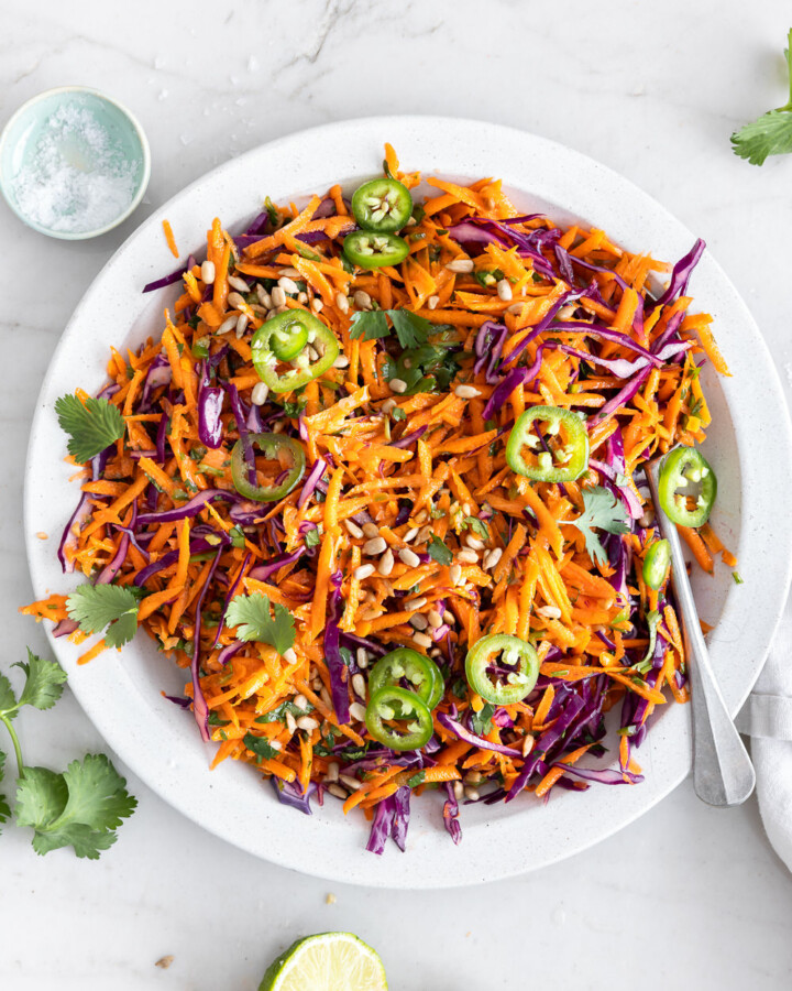 shredded carrot salad