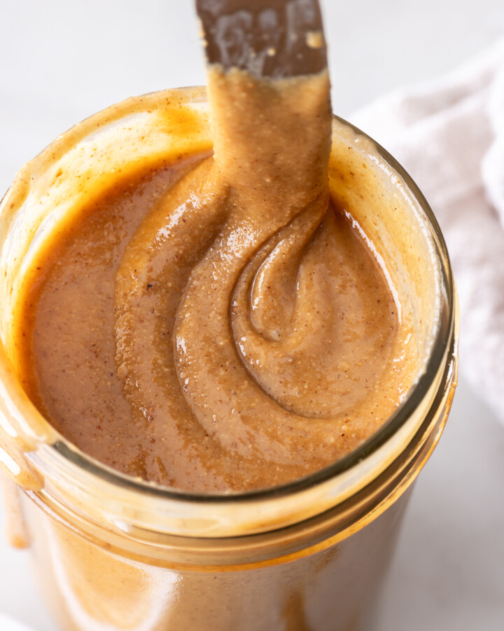 homemade hazelnut butter