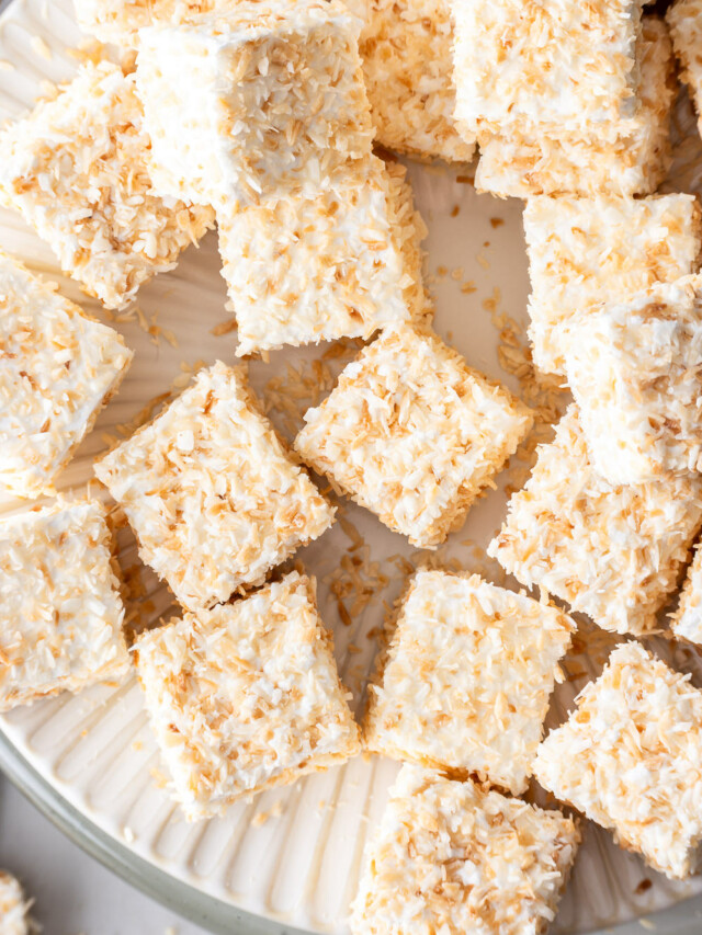 How to Make Toasted Coconut Marshmallows