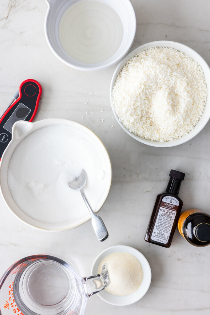 ingredients_toasted coconut marshmallows