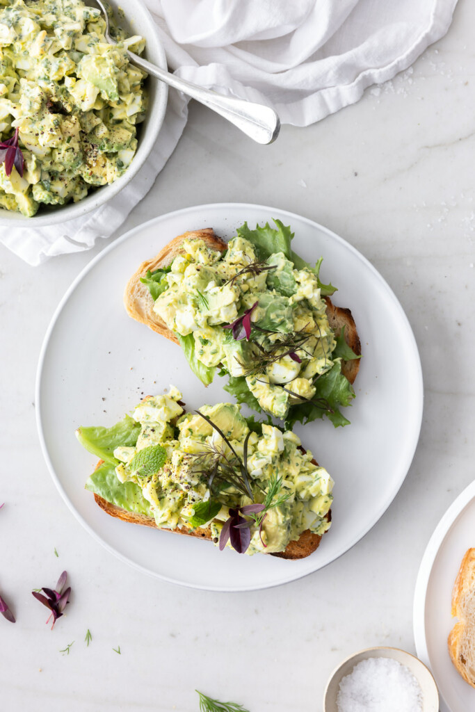 avocado egg salad