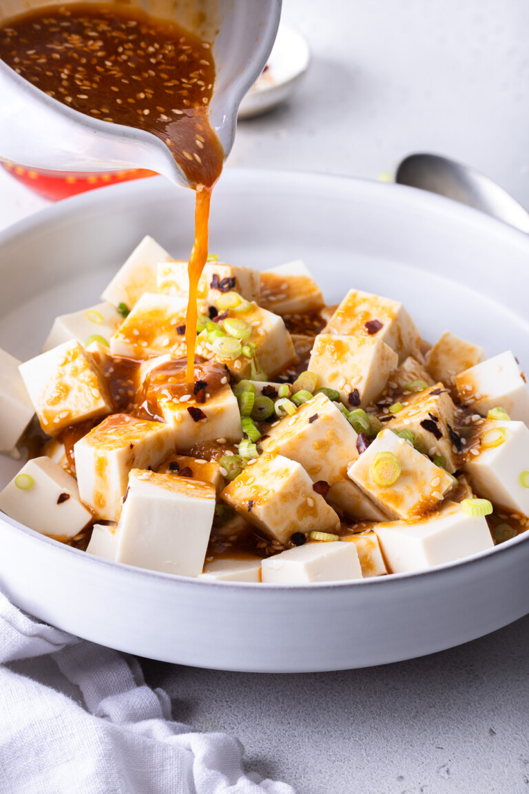 silken tofu (cold and spicy!) | With Spice