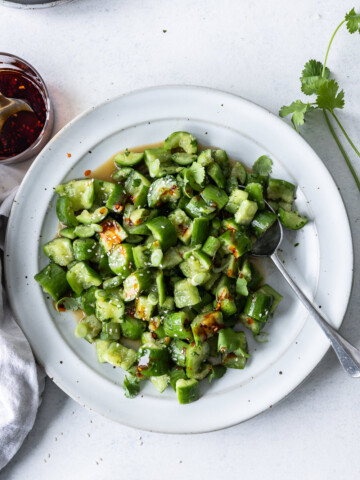 smashed cucumber salad recipe