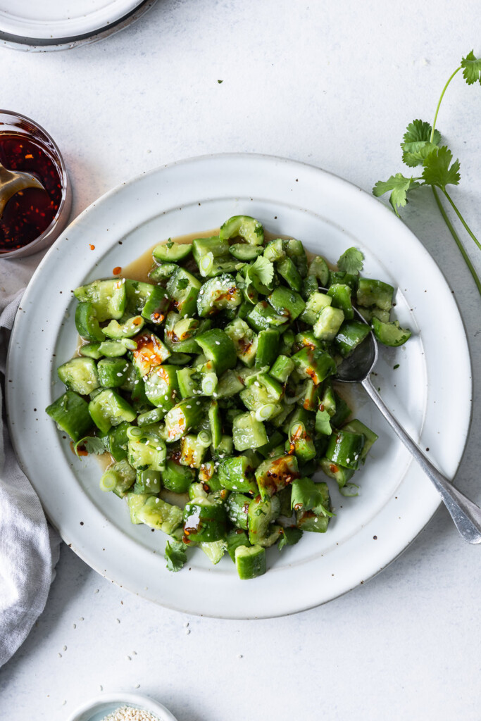 smashed cucumber salad recipe