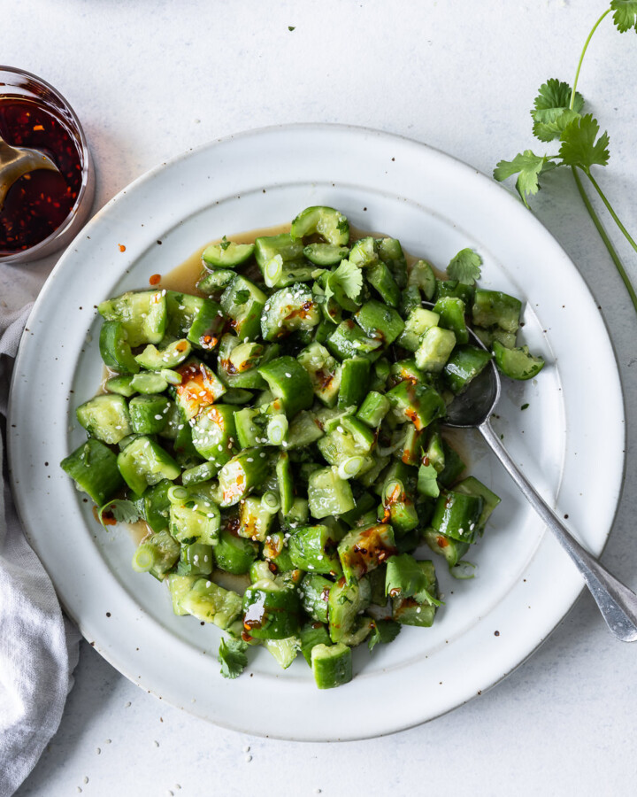 smashed cucumber salad recipe