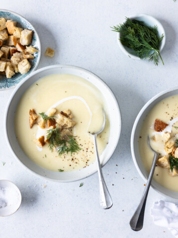 potato and leek soup