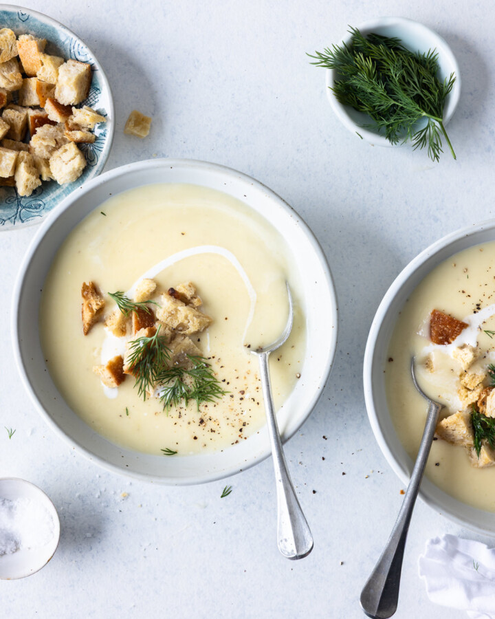potato and leek soup