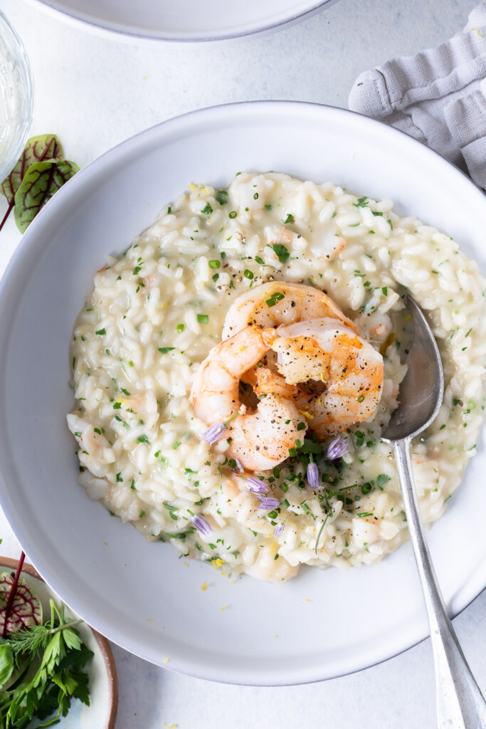 shrimp risotto recipe