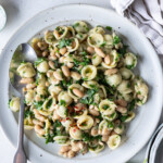 lemon white bean pasta