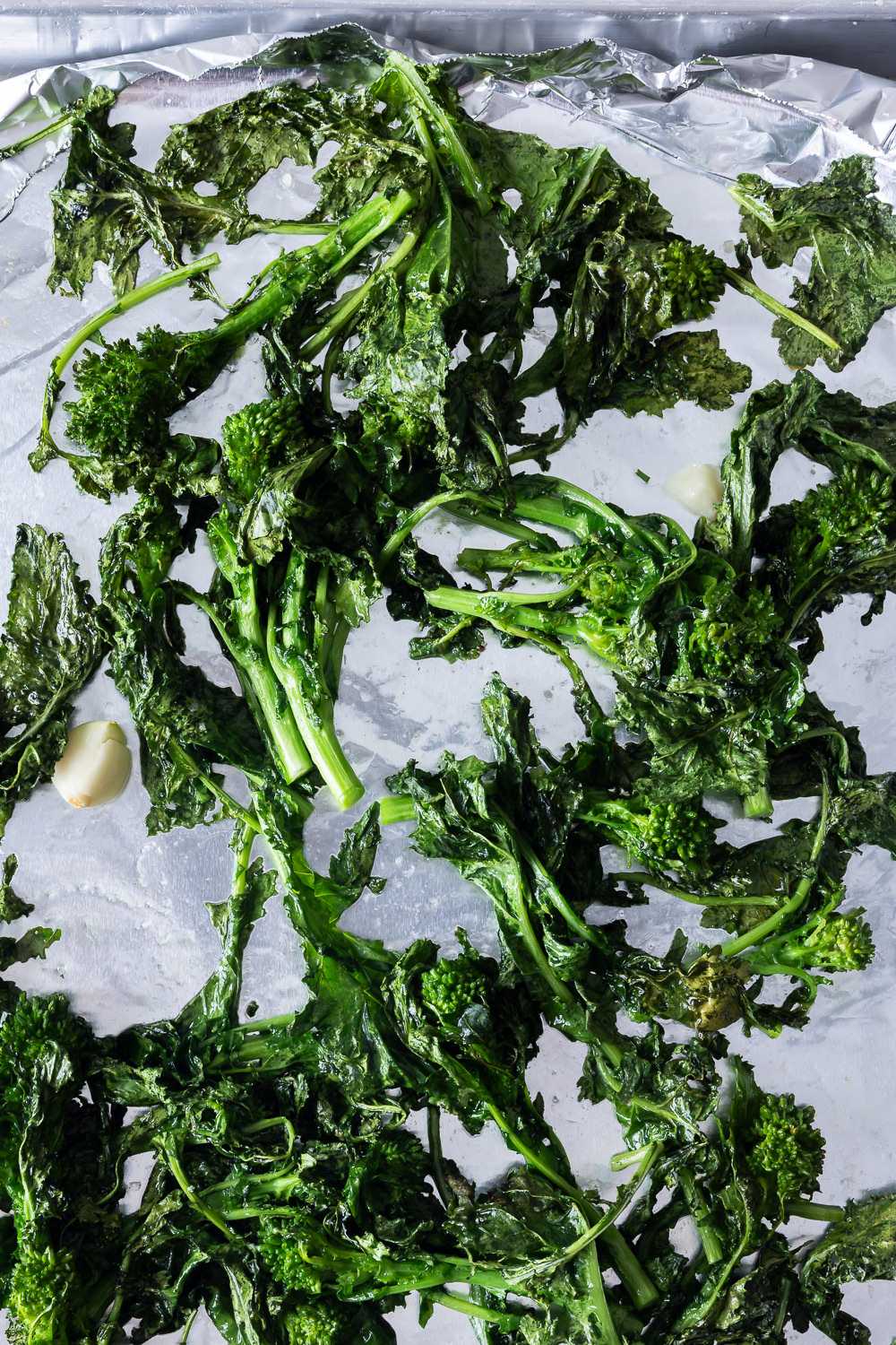 Crispy Garlicky Roasted Broccoli Rabe | With Spice