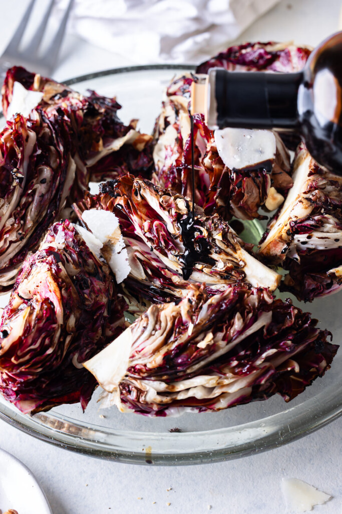 grilled radicchio