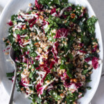 kale farro salad