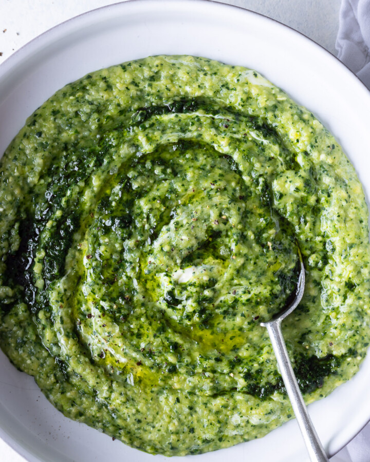 kale polenta recipe