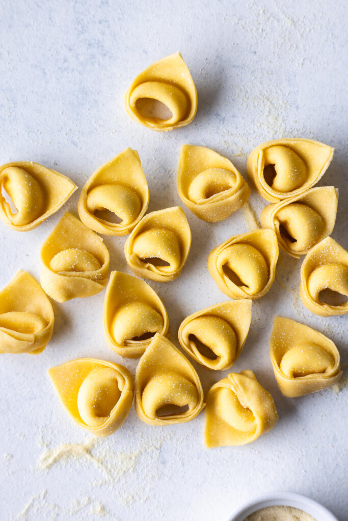 homemade tortellini