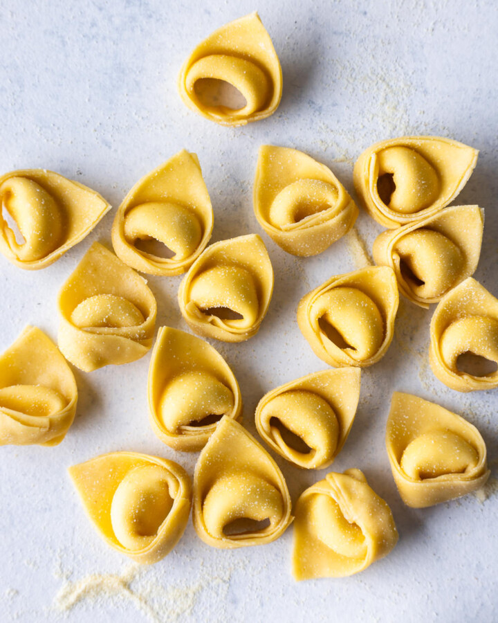 homemade tortellini