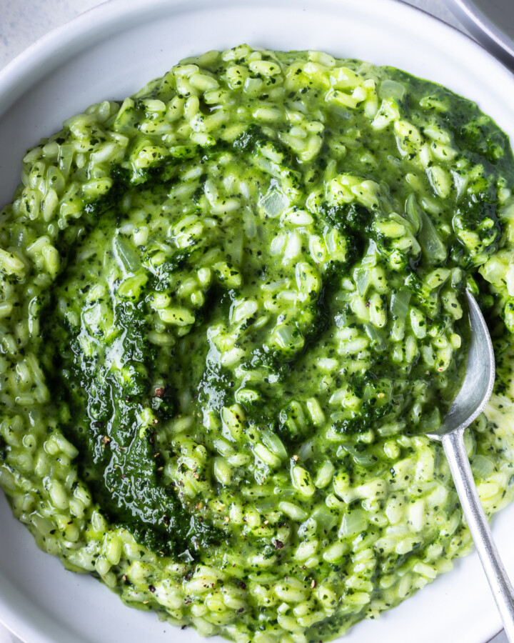 the best kale risotto