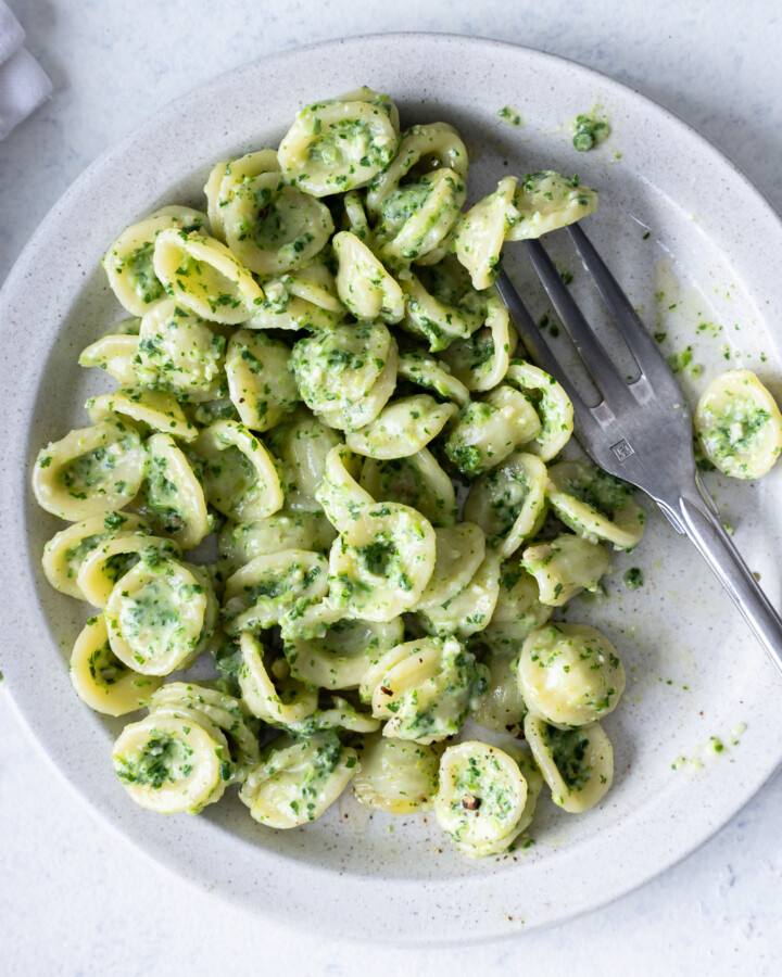 broccoli rabe ricotta pesto